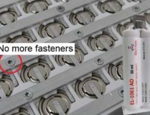 Bonding of busbars with Polycarbonate frame in the battery module of an Electric Vehicle