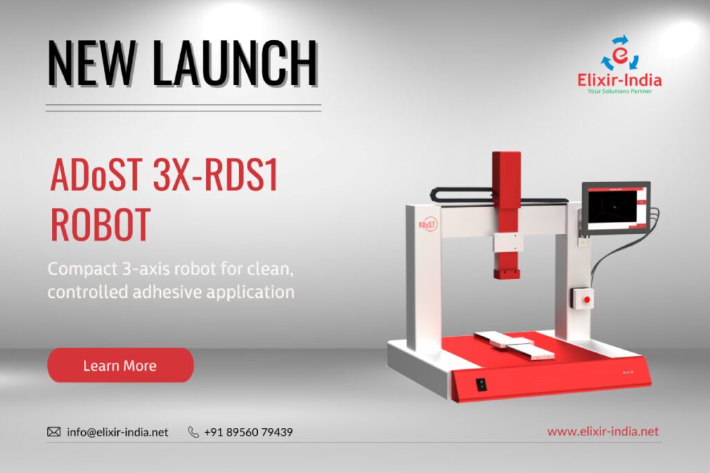 ADoST 3X-RDS1 3-axis adhesive dispensing robot – new launch November 2025